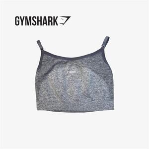 Gymshark grey seamless sports bra - size small